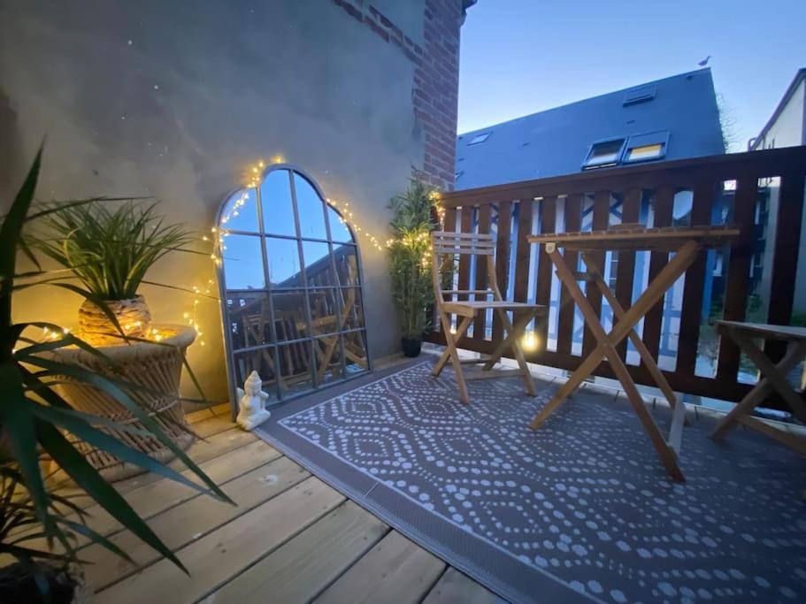 Studio Avec Terrasse A Deauville Luaran gambar
