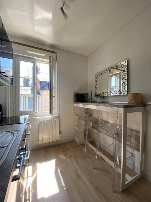 Studio Avec Terrasse A Deauville Luaran gambar
