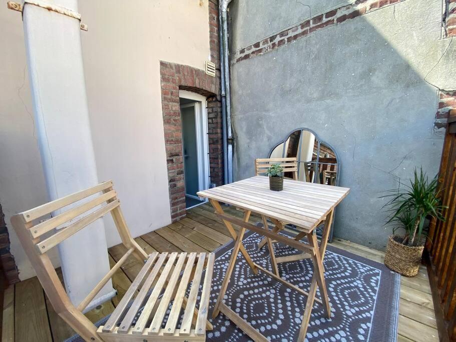 Studio Avec Terrasse A Deauville Luaran gambar